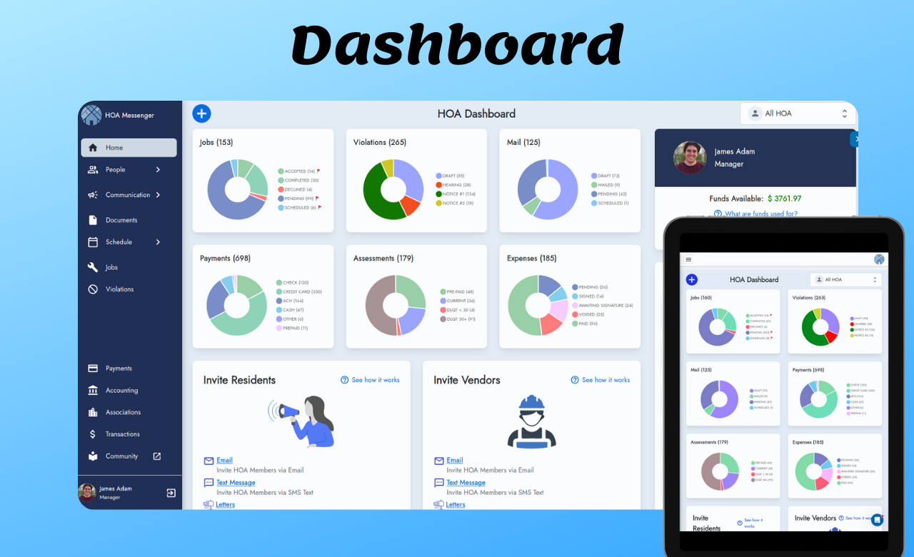 HOA Messenger screenshot