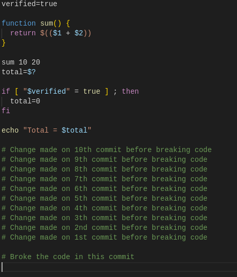 Spot The Culprit Commit With Git Bisect - GoGoSoon